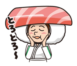 Wakazushi character sticker sticker #5159312