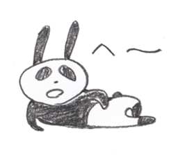 Not a Panda. sticker #5159471