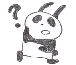 Not a Panda. sticker #5159472