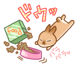 japanese bunny sticker sticker #5159624