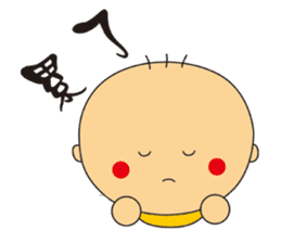 Jhen-jhu meatballs(Big-Head Boy) sticker #5160604