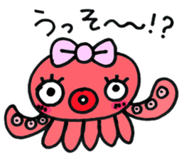 machan of octopus sticker #5160782