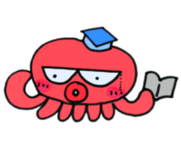 machan of octopus sticker #5160799