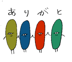 mushroom and glasses sticker #5161212