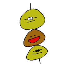 mushroom and glasses sticker #5161223