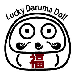 Lucky Daruma Doll