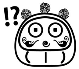 Lucky Daruma Doll sticker #5162013