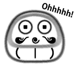 Lucky Daruma Doll sticker #5162014