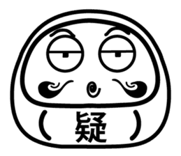 Lucky Daruma Doll sticker #5162023