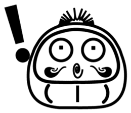 Lucky Daruma Doll sticker #5162026