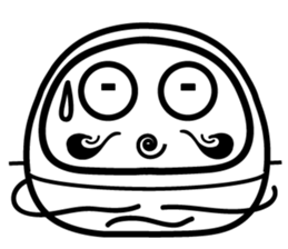 Lucky Daruma Doll sticker #5162029