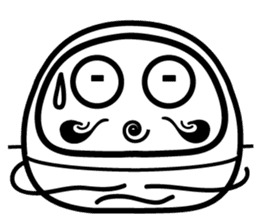 Lucky Daruma Doll sticker #5162029