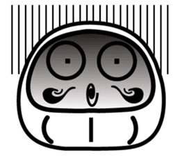 Lucky Daruma Doll sticker #5162040