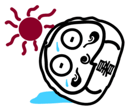 Lucky Daruma Doll sticker #5162046