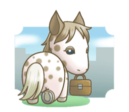 Buchi Horse World sticker #5162093