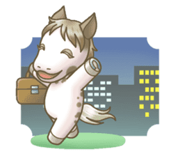 Buchi Horse World sticker #5162097