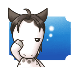 Buchi Horse World sticker #5162102