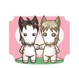 Buchi Horse World sticker #5162130