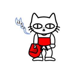 taekwon-do cat naekwon 2 sticker #5162465