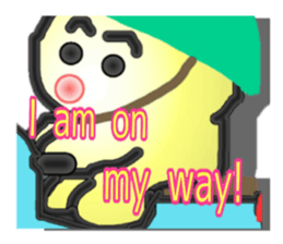 Happy! Lucky! Yellow? sticker #5162821