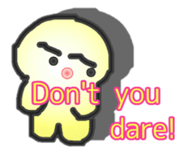 Happy! Lucky! Yellow? sticker #5162830