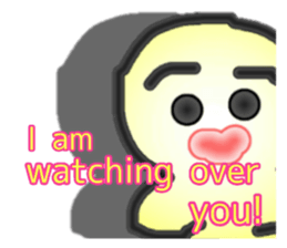 Happy! Lucky! Yellow? sticker #5162838