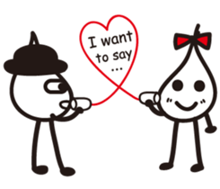 Drops of Love sticker #5163163