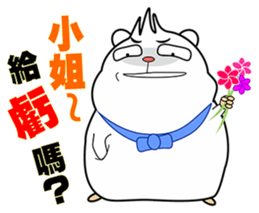 Cute funny hamster (Practical Tips 3) sticker #5163317