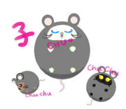 Round of Cat 3 ~Fancy dress~ sticker #5163332