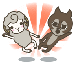 The Wolf and the Sheep vol. 1 sticker #5163455