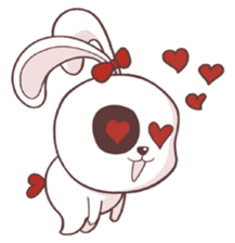 Cici The Ponytail Bunny sticker #5163613