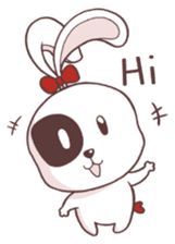 Cici The Ponytail Bunny sticker #5163615