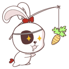 Cici The Ponytail Bunny sticker #5163618