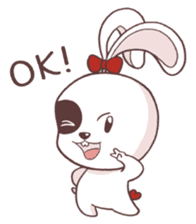 Cici The Ponytail Bunny sticker #5163620