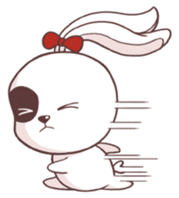 Cici The Ponytail Bunny sticker #5163626
