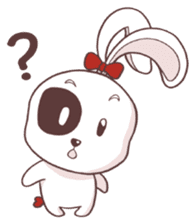 Cici The Ponytail Bunny sticker #5163628