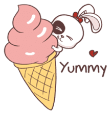 Cici The Ponytail Bunny sticker #5163632