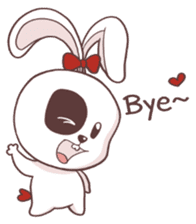 Cici The Ponytail Bunny sticker #5163637