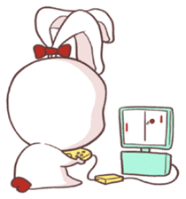 Cici The Ponytail Bunny sticker #5163639