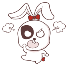 Cici The Ponytail Bunny sticker #5163640
