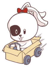 Cici The Ponytail Bunny sticker #5163642