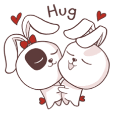 Cici The Ponytail Bunny sticker #5163647