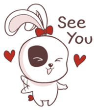 Cici The Ponytail Bunny sticker #5163649