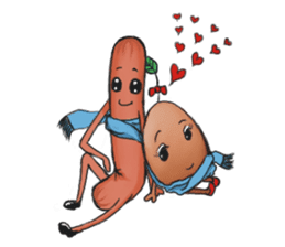 Hot dog sticker #5163710