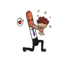 Hot dog sticker #5163711