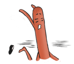 Hot dog sticker #5163716