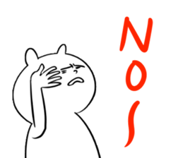 Melancholy puppy sticker #5164160