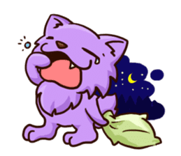 Wolfy's illustrated life sticker #5164320