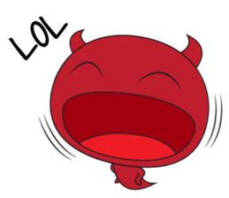 Baby Satan sticker #5164386