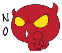 Baby Satan sticker #5164395